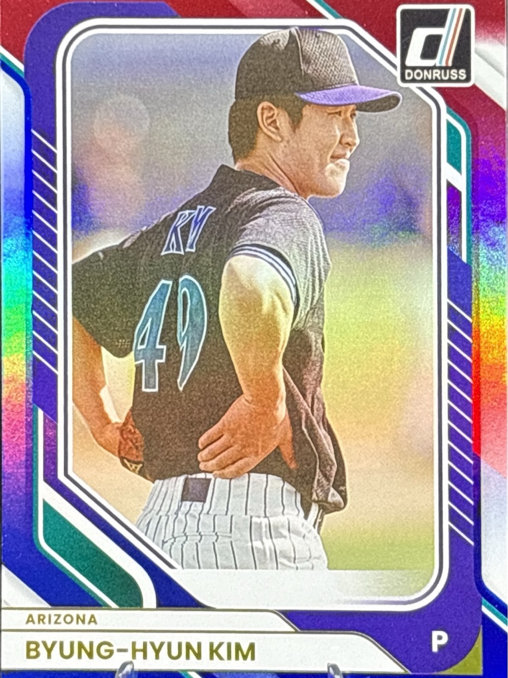 Panini Donruss Byung-Hyun Kim Baseball Card - Prizm